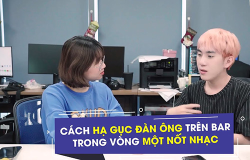 Cách hạ gục đàn ông trên bar trong một nốt nhạc
